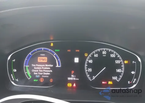 2021 Honda Insight Touring z USA, uszkodzony, nr VIN 19XZE4F99ME004034